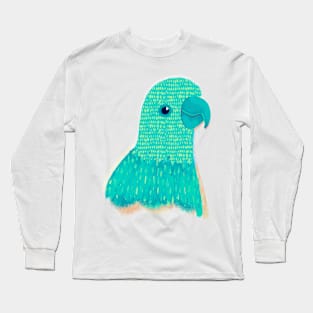 Green Parrot Long Sleeve T-Shirt